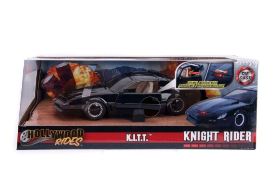 Imagine JADA HOLLYWOOD RIDES KNIGHT RIDER MASINUTA METALICA KITT SCARA 1 LA 24