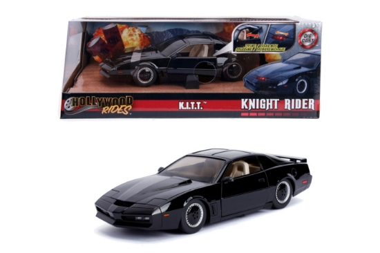 Imagine JADA HOLLYWOOD RIDES KNIGHT RIDER MASINUTA METALICA KITT SCARA 1 LA 24
