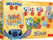 Imagine TREFL DISNEY STITCH SET DE JOCURI MIX AND PLAY 8IN1