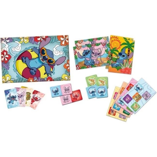 Imagine TREFL DISNEY STITCH SET DE JOCURI MIX AND PLAY 8IN1