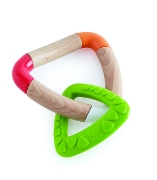 Imagine Hape jucărie dentiție triunghi dublu