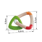 Imagine Hape jucărie dentiție triunghi dublu