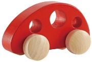 Imagine Hape Mini Furgoneta Roșie