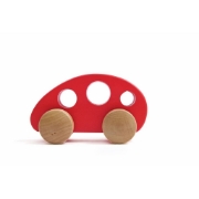 Imagine Hape Mini Furgoneta Roșie