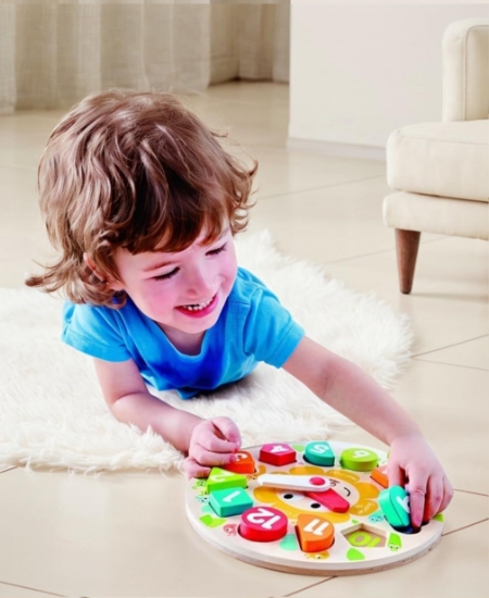 Imagine Hape ceas din lemn