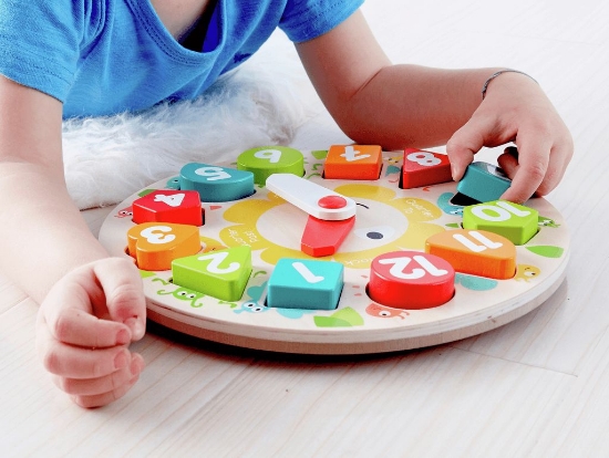 Imagine Hape ceas din lemn