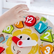 Imagine Hape ceas din lemn