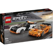 Imagine LEGO SPEED CHAMPIONS MCLAREN SOLUS GT SI MCLAREN F1 LM 76918