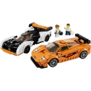 Imagine LEGO SPEED CHAMPIONS MCLAREN SOLUS GT SI MCLAREN F1 LM 76918
