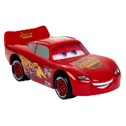Imagine MASINUTA METALICA CARS3 FULGER MCQUEEN CU OCHI SI GURA MOBILA