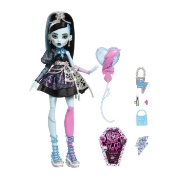 Imagine MONSTER HIGH ZIUA DE NASTERE DULCE SI INFRICOSATOARE PAPUSA FRANKIESTEIN CU ACCESORII