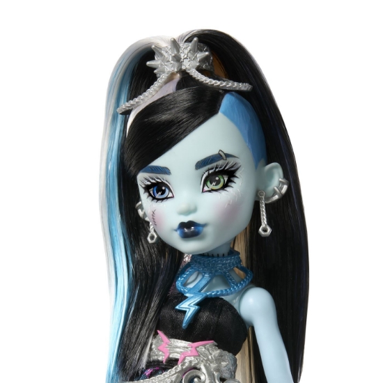 Imagine MONSTER HIGH ZIUA DE NASTERE DULCE SI INFRICOSATOARE PAPUSA FRANKIESTEIN CU ACCESORII