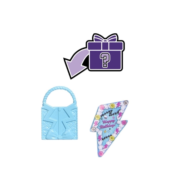 Imagine MONSTER HIGH ZIUA DE NASTERE DULCE SI INFRICOSATOARE PAPUSA FRANKIESTEIN CU ACCESORII