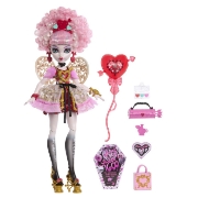 Imagine MONSTER HIGH ANIVERSARE DULCE SI INFRICOSATOARE PAPUSA CUPID ASTERIA CU ACCESORII