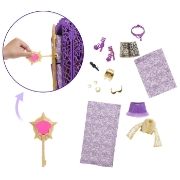 Imagine MONSTER HIGH PAPUSA CLAWDEEN WOLF CU DULAP REVELATOR SI ACCESORII