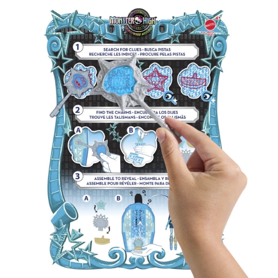 Imagine MONSTER HIGH PAPUSA FRANKIESTEIN CU DULAP REVELATOR SI ACCESORII