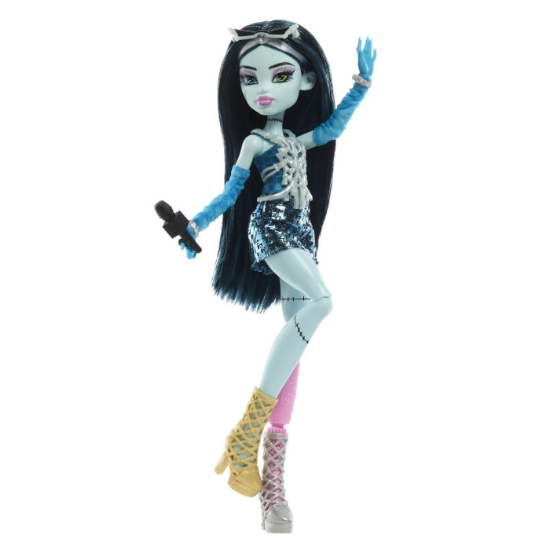 Imagine MONSTER HIGH PAPUSA FRANKIESTEIN CU DULAP REVELATOR SI ACCESORII