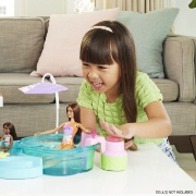 Imagine BARBIE SET DE JOACA PISCINA DE VIS CU ACCESORII