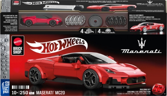 Imagine HOT WHEELS SPEED SERIES SET DE CONSTRUCTII MASERATI MC20