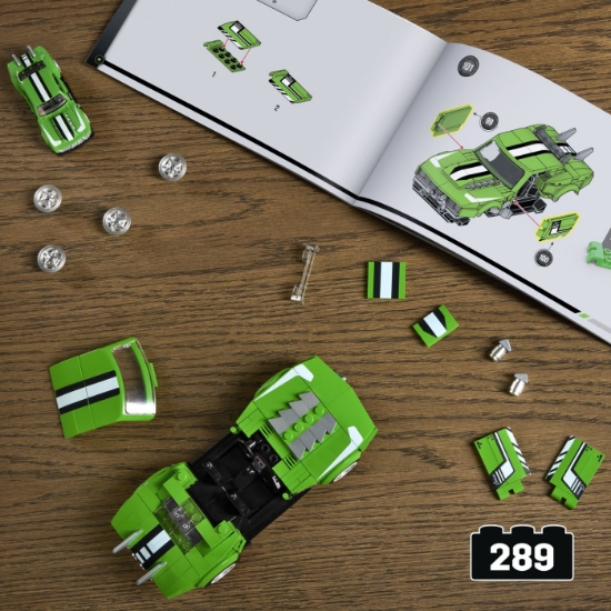 Imagine HOT WHEELS SPEED SERIES SET DE CONSTRUCTII CAMARO BY CHEVROLET 1968