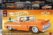 Imagine HOT WHEELS ELITE SERIES SET DE CONSTRUCTII CAMIONETA PERSONALIZATA CHEVROLET 1962