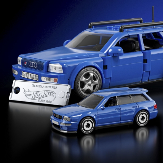 Imagine HOT WHEELS SPEED SERIES SET DE CONSTRUCTII AUDI AVANT RS2 1994