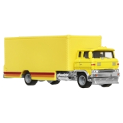 Imagine HOT WHEELS TRANSPORTATOR SAKURA SPRINTER CU MASINUTA TOYOTA COROLLA LEVIN SCARA 1 LA 64