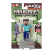 Imagine MINECRAFT CRAFT A BLOCK FIGURINA STEVE 8CM