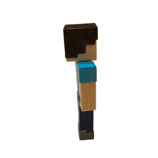 Imagine MINECRAFT CRAFT A BLOCK FIGURINA STEVE 8CM