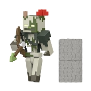 Imagine MINECRAFT CRAFT A BLOCK FIGURINA BOGGED 8CM