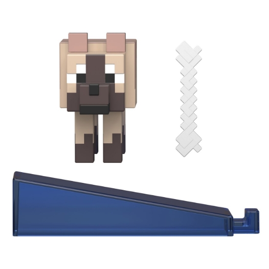 Imagine MINECRAFT CRAFT A BLOCK FIGURINA LUP 8CM