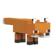 Imagine MINECRAFT CRAFT A BLOCK FIGURINA FOX 8CM