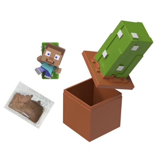 Imagine MINECRAFT MINI MODE SET EXPLORARE MINIERA CACTUS