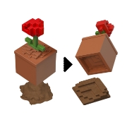 Imagine MINECRAFT MINI MODE SET EXPLORARE MINIERA MAC