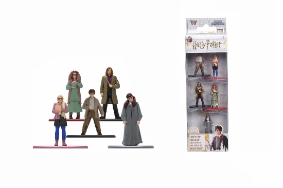 Imagine HARRY POTTER SET DE 5 FIGURINE METALICE SCARA 1 LA 65