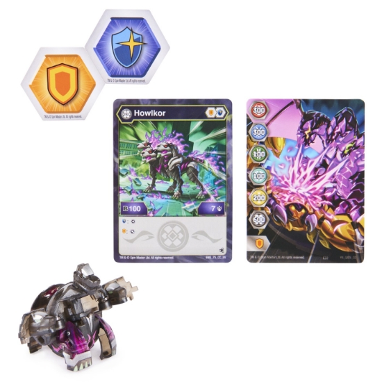 Imagine BAKUGAN S4 BILA CLASICA HOWLKOR NEGRU
