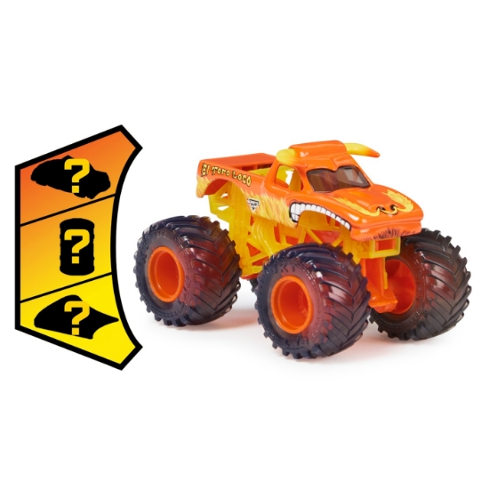 Imagine MONSTER JAM MASINUTA METALICA EL TORO LOCO SCARA 1 LA 64