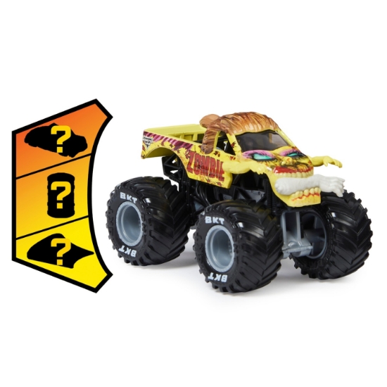 Imagine MONSTER JAM MASINUTA METALICA ZOMBIE SCARA 1 LA 64