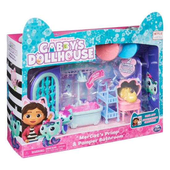Imagine GABBYS DOLLHOUSE CASA DE LUX BAIA PENTRU DICHISIT SI RASFAT A LUI MERCAT