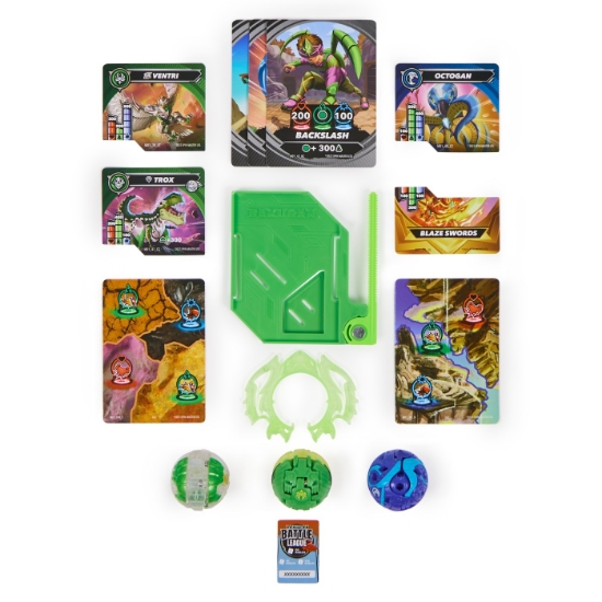 Imagine BAKUGAN STARTER PACK VENTRI, OCTOGAN SI TROX