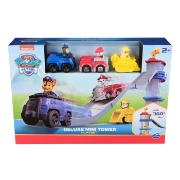 Imagine PATRULA CATELUSILOR SET DE JOACA TURN MINI DELUXE CU FIGURINE SI MASINUTE 