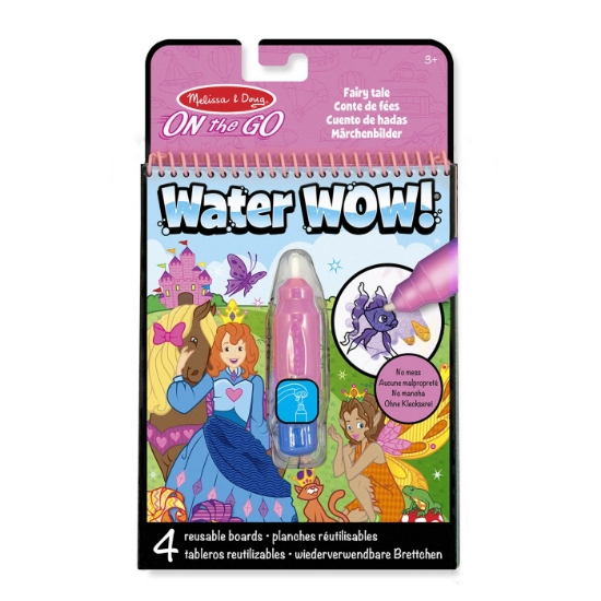 Imagine MELISSA AND DOUG CARTE DE COLORAT BASME REUTILIZABILA CU APA WATER WOW