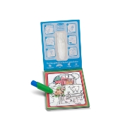 Imagine MELISSA AND DOUG CARTE DE COLORAT ANIMALE REUTILIZABILA CU APA WATER WOW