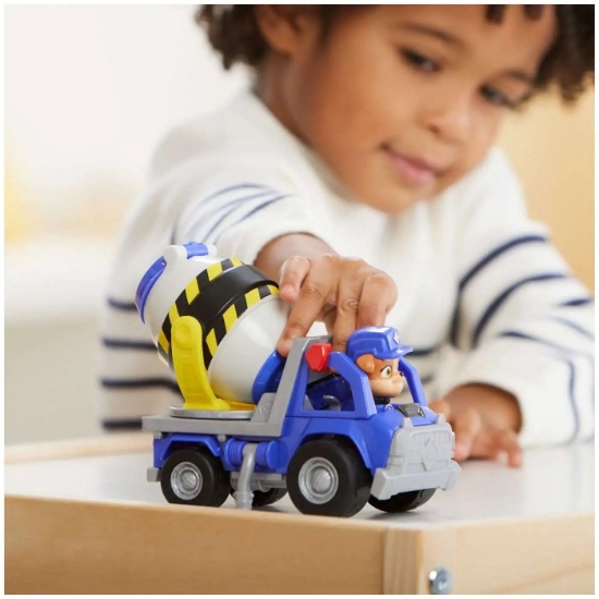 Imagine PATRULA CATELUSILOR RUBBLE SI ECHIPA VEHICULE DE BAZA MIXING