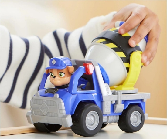 Imagine PATRULA CATELUSILOR RUBBLE SI ECHIPA VEHICULE DE BAZA MIXING