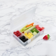 Imagine CUTIE SNACK 8 COMPARTIMENTE, MELII, TRANSPARENT