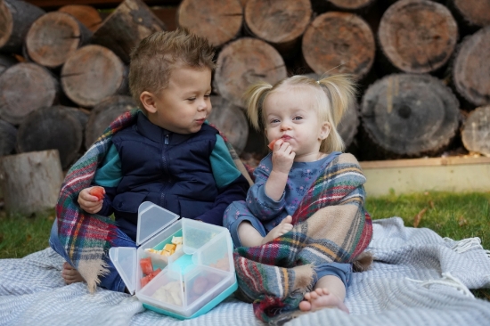 Imagine CUTIE SNACK HEXAGON SNACKLE 6 COMPARTMENTE, MELII, PINK