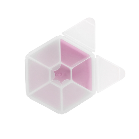 Imagine CUTIE SNACK HEXAGON SNACKLE 6 COMPARTMENTE, MELII, PINK