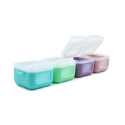 Imagine SET 4 RECIPIENTE SILICON SNAP&GO CUBES, MELII, 4*118 ML