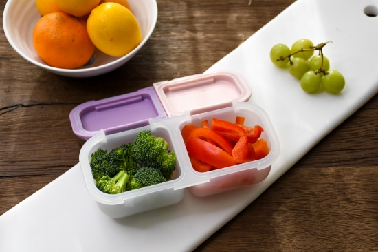 Imagine CUTIE SNACK 2 COMPARTIMENTE, MELII, BLUSH BERRY